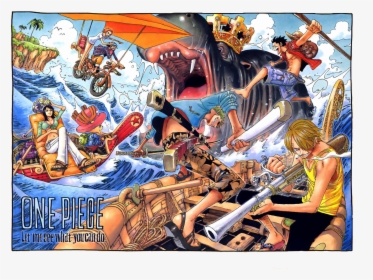 One Piece Colour Spread, HD Png Download, Transparent PNG