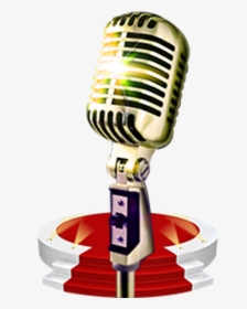 Blogger Voicemail Human Voice - Stage Mike Png, Transparent Png, Transparent PNG