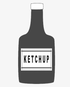 Cartoon Ketchup Bottle , Png Download - Png Transparent Ketchup Bottle Clipart Png, Png Download, Transparent PNG