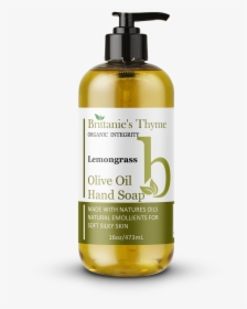 Lemongrass Olive Oil Hand Soap - Soap Oil Png, Transparent Png, Transparent PNG