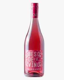 Beso De Vino Frizzante Rosé - Glass Bottle, HD Png Download, Transparent PNG