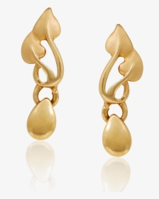 Adorable Gold Leaves Earrings - Earrings, HD Png Download, Transparent PNG
