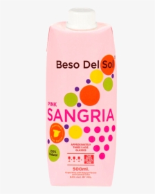 Beso Del Sol Rose Sangria Tetra Pack - Beso Del Sol Sangria, HD Png Download, Transparent PNG