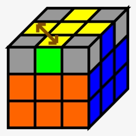 Rubix Cube Png File Rubik S Cube Beginner S Method - Rectangular Prisms With Cubes, Transparent Png, Transparent PNG