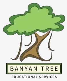 Banyan Tree Education Services - Banyan Tree Cartoon, HD Png Download, Transparent PNG