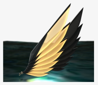E V E Asgard Wings Black And Glow Gold - Close-up, HD Png Download, Transparent PNG