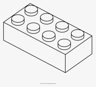 Lego Brick Coloring Page - Circle, HD Png Download, Transparent PNG