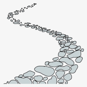 Cartoon Clip Art Curved Mountain Transprent Png Ⓒ - Stone Path Cartoon, Transparent Png, Transparent PNG