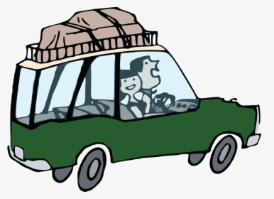 Free Clipart Of A Couple On A Road - Road Trip Png, Transparent Png, Transparent PNG