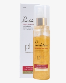 Pearldew Golden Glow Face Wash - Cosmetics, HD Png Download, Transparent PNG
