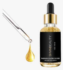 Indian Glow Elixir 24k Gold Serum - Perfume, HD Png Download, Transparent PNG