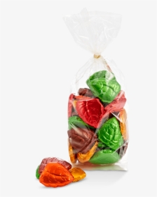 Bagged Foiled Fall Leaves - Candied Fruit, HD Png Download, Transparent PNG