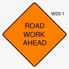 Transparent Road Clip Art - Road Work Ahead Meaning, HD Png Download, Transparent PNG