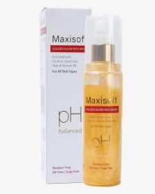 Maxisoft Golden Glow Face Wash - Cosmetics, HD Png Download, Transparent PNG