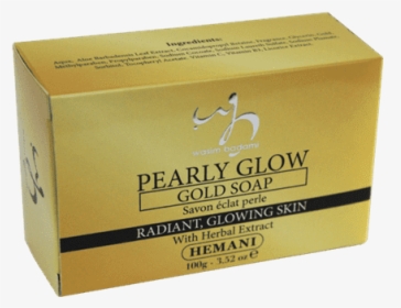 Pearly Glow Gold Soap - Box, HD Png Download, Transparent PNG