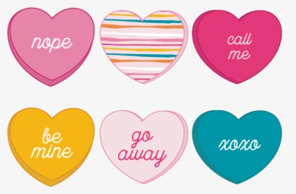 Candy Heart Illustrations , Png Download - Heart, Transparent Png, Transparent PNG