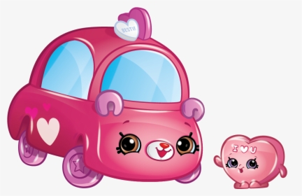 Shopkins Cutie Car Candy Heart, HD Png Download, Transparent PNG