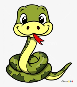 Transparent Snakes Clipart - Cartoon Snake Clipart, HD Png Download, Transparent PNG