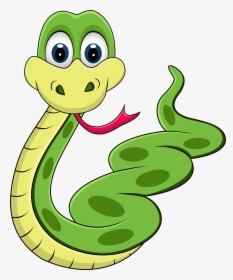 Cartoon Clip Art Anaconda - Snake Clipart, HD Png Download, Transparent PNG