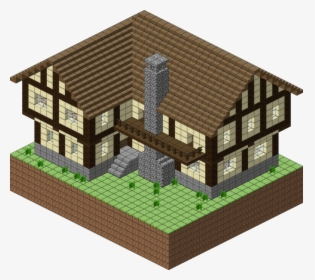 Building Shed House Xbox Minecraft Png Image High Quality - Big Village House Minecraft, Transparent Png, Transparent PNG