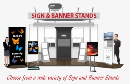 Sign Banner Standsd - Banner, HD Png Download, Transparent PNG
