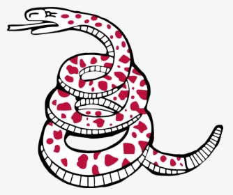 File Red And White - Red White And Blue Gadsden Flag, HD Png Download, Transparent PNG