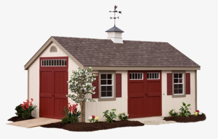Deluxe Custom Cape-cod Garden Shed In Minneapolis, - Amish Sheds, HD Png Download, Transparent PNG