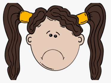 Sad Girl Clipart - Clip Art Silly Face, HD Png Download, Transparent PNG