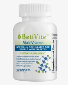 Betivite Multi-vitamin - Diabetes Supplement, HD Png Download, Transparent PNG