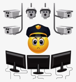 Vigilancia Con Camaras - Security Smiley Face, HD Png Download, Transparent PNG
