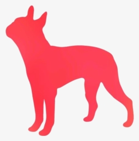 Transparent Boston Terrier Dog Silhouette Png - Boston Terrier Silhouette Png, Png Download, Transparent PNG