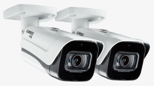 4k Ultra Hd Outdoor Metal Security Cameras With Audio - Camera, HD Png Download, Transparent PNG