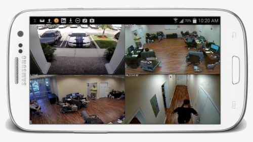 Cctv Camera Connect To Mobile, HD Png Download, Transparent PNG