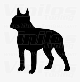 Boston Terrier Svg Free Clipart , Png Download - Boston Terrier Silhouette Clip Art, Transparent Png, Transparent PNG