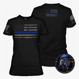 Womens Thin Blue Line Shirt, HD Png Download, Transparent PNG