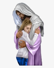 Jesus Hugging Children, HD Png Download, Transparent PNG