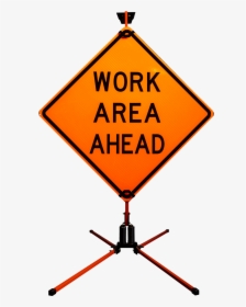 Traffic Control Signs & Stands - Road Work Ahead Sign, HD Png Download, Transparent PNG