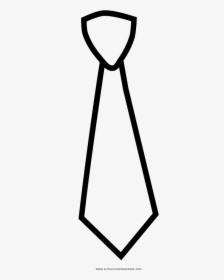 Necktie Drawing Bow Tie Coloring Book - Transparent Background Necktie Clipart, HD Png Download, Transparent PNG