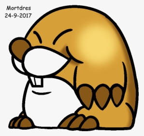 Mole Drawing, Picture - Super Mario World Monty Mole, HD Png Download, Transparent PNG