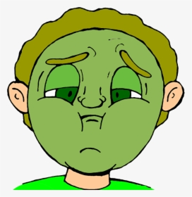 Sick Clipart Nauseous - Nausea Clipart, HD Png Download, Transparent PNG