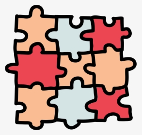 Big Puzzle Icon - Puzzle Icon, HD Png Download, Transparent PNG