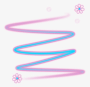 #neon #swirls #swirl #lights #swirly #light #lighteffects - Circle, HD Png Download, Transparent PNG