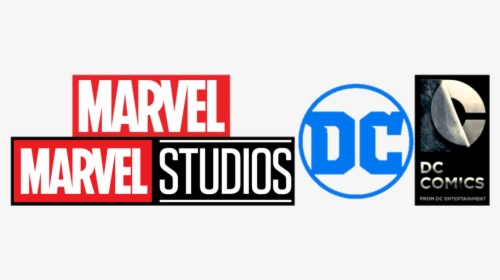 Marvel And Dc Logos - Marvel Studios And Dc Comics, HD Png Download, Transparent PNG