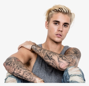 Justin Bieber Face Png Image - Justin Bieber Body Tattoo, Transparent Png, Transparent PNG