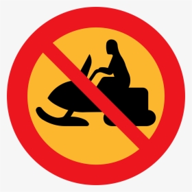 Snowmobile, Prohibited, Forbidden, Not Allowed - No Cars Clipart, HD Png Download, Transparent PNG