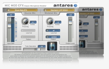 Antares Mic Mod Efx Rar, HD Png Download, Transparent PNG