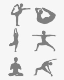 Yoga, Poses, Warrior Pose, Fitness, Stretching, Balance - Bird Yoga, HD Png Download, Transparent PNG