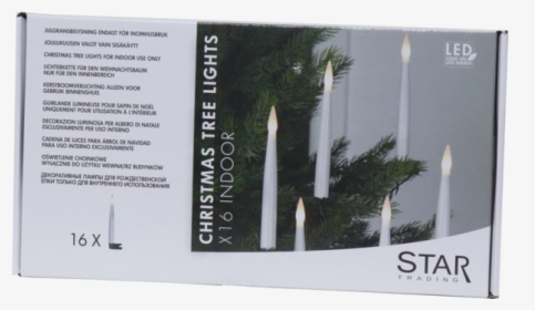 Candle Tree Lights Slimline - Star Trading, HD Png Download, Transparent PNG