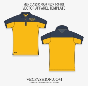 Transparent T Shirt Design Template Png - Design Polo Shirt Template, Png Download, Transparent PNG