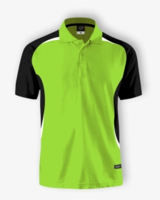 Transparent T Shirt Design Template Png - Green Polo Shirt Template, Png Download, Transparent PNG
